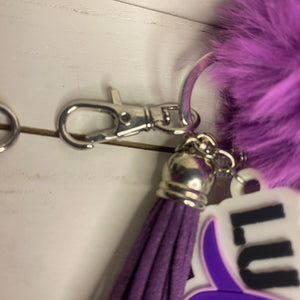 Lupus Warrior Keychain Lip Gloss